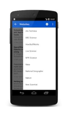 Science News android App screenshot 4